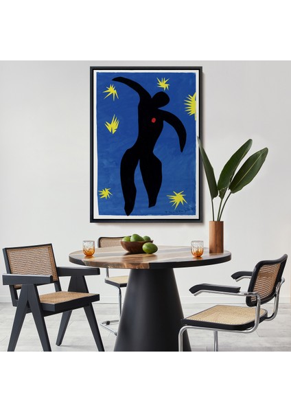 Çerçeveli Dekoratif Kanvas Tablo, Henri Matisse - Icarus TABLO-7325
