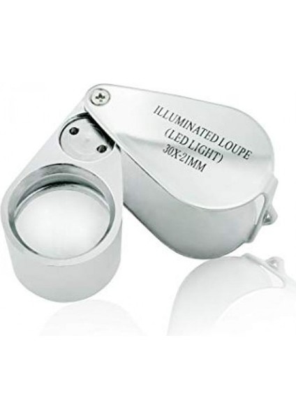 Kontrol Için Özel Kutulu Metal Işıklı Lup 30X21 fırsatları