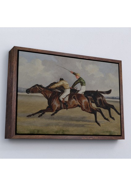 Çerçeveli Dekoratif Kanvas Tablo, Wheeler Jr Alfred The Winner Tablosu -7009 fiyatları