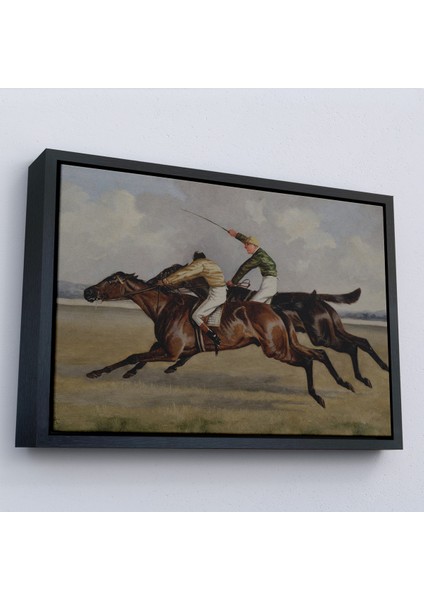 Çerçeveli Dekoratif Kanvas Tablo, Wheeler Jr Alfred The Winner Tablosu -7009 fırsatları