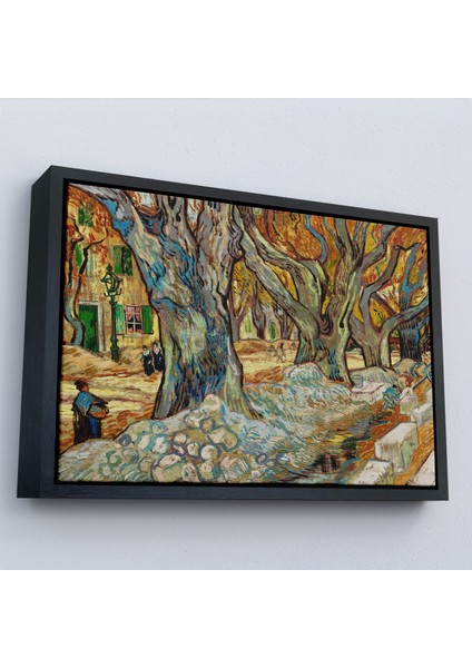 Çerçeveli Dekoratif Kanvas Tablo, Vincent Van Gogh Sokak Emekçileri TABLO-7167 modelleri