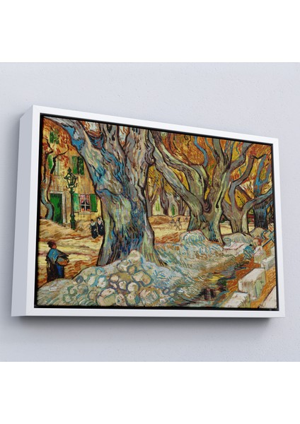 Çerçeveli Dekoratif Kanvas Tablo, Vincent Van Gogh Sokak Emekçileri TABLO-7167 fırsatları