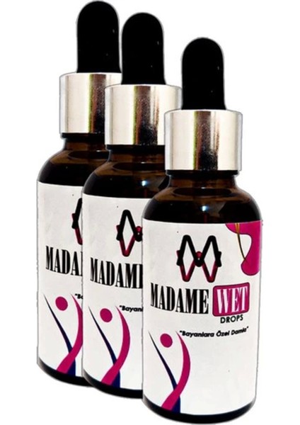 Madamewet Üç Adet 30 ml LUSXSH:042 Yetşkin Bayanlara Özel Xxx Damla