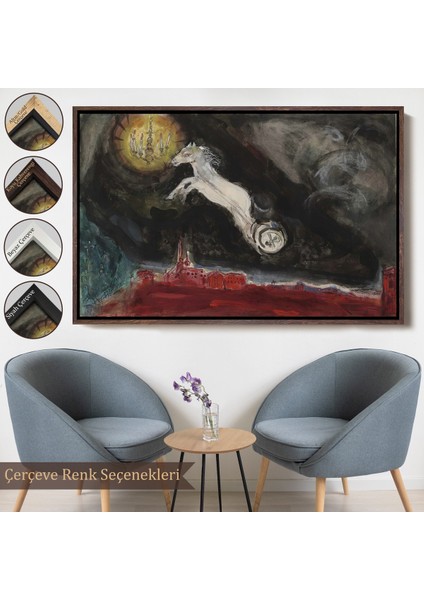 Çerçeveli Dekoratif Kanvas Tablo, Bir St. Petersburg Fantezisi, Aleko Balesinin Iv. SAHNESI-7045