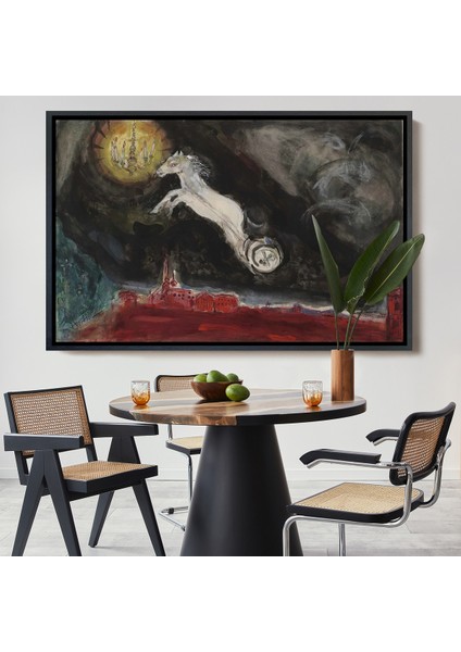 Çerçeveli Dekoratif Kanvas Tablo, Bir St. Petersburg Fantezisi, Aleko Balesinin Iv. SAHNESI-7045