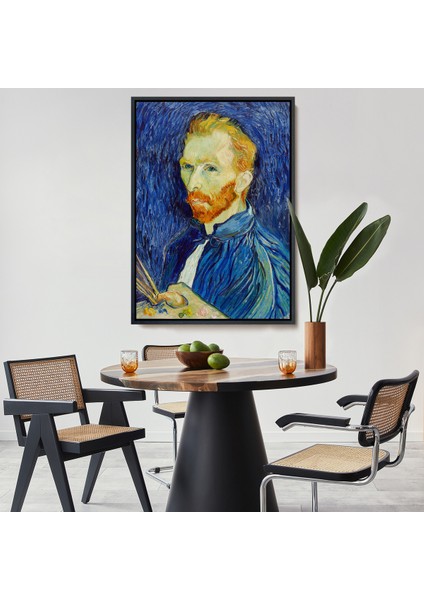 Çerçeveli Dekoratif Kanvas Tablo, Vincent Van Gogh - Otoportre TABLO-7456
