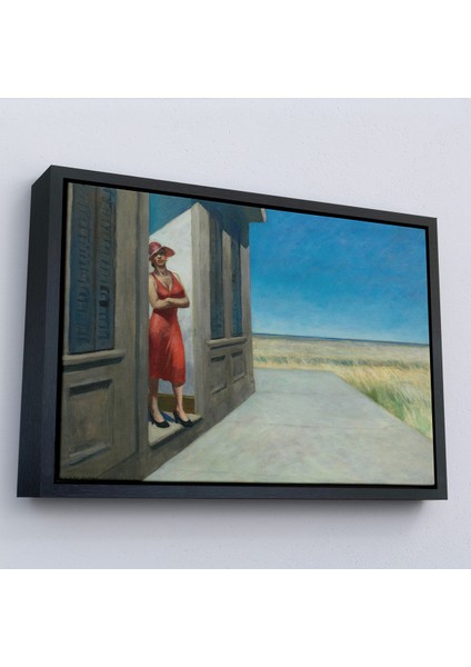 Çerçeveli Kanvas Tablo, Edward Hopper - Güney Carolina Sabahı Tablo - South Carolina MORNING-7132 fırsatları