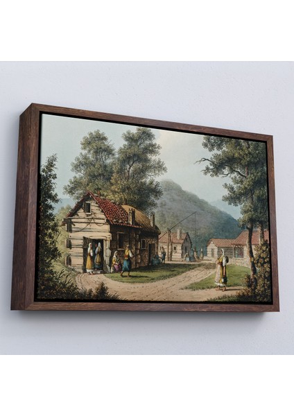 Çerçeveli Dekoratif Kanvas Tablo, Luigi Mayer'in Osmanlı Hakimiyeti Isimli TABLOSU-7023 fiyatları