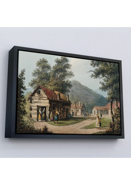 Çerçeveli Dekoratif Kanvas Tablo, Luigi Mayer'in Osmanlı Hakimiyeti Isimli TABLOSU-7023 modelleri