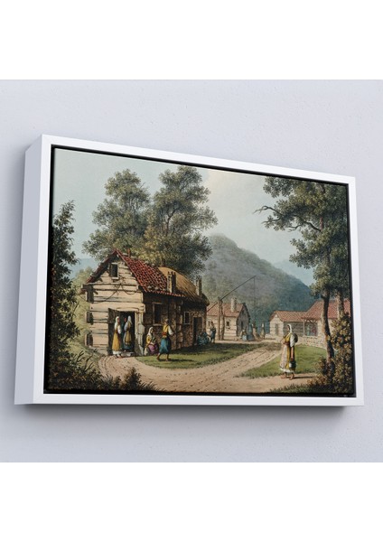 Çerçeveli Dekoratif Kanvas Tablo, Luigi Mayer'in Osmanlı Hakimiyeti Isimli TABLOSU-7023 fırsatları