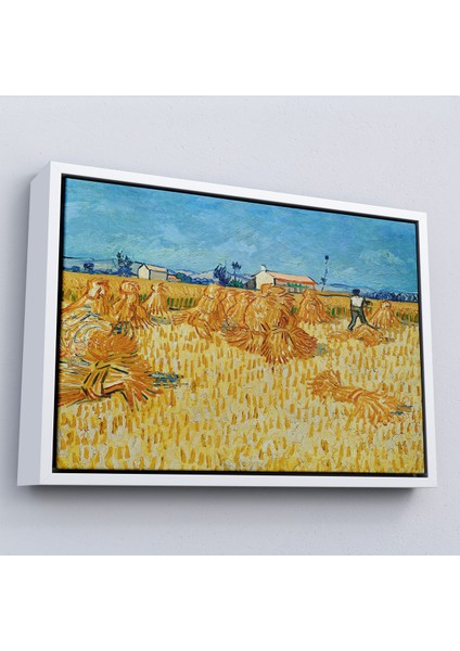 Çerçeveli Dekoratif Kanvas Tablo, Vincent Van Gogh Provencede Hasat TABLO-7148 fırsatları