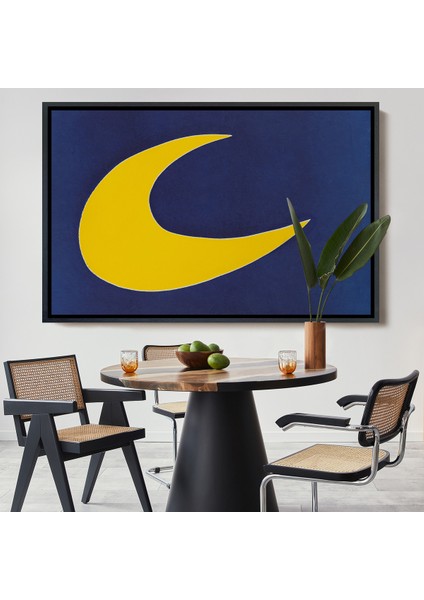 Çerçeveli Dekoratif Kanvas Tablo, Joan Miro Güneşin Şarkısı TABLOSU-7074