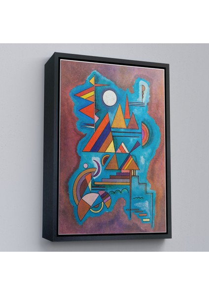 Çerçeveli Dekoratif Kanvas Tablo, Wassily Kandinsky - Ayakta Duran Tablo - STANDING-7498 fırsatları