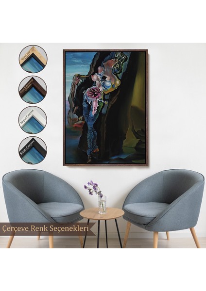 Çerçeveli Dekoratif Kanvas Tablo, Salvador Dali - Gradiva TABLO-7395