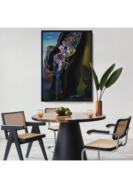 Çerçeveli Dekoratif Kanvas Tablo, Salvador Dali - Gradiva TABLO-7395