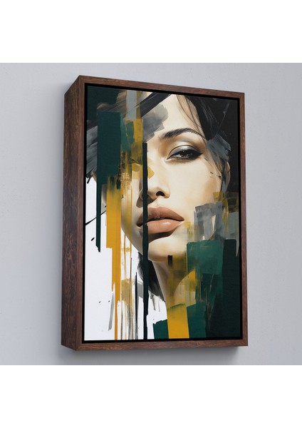 Çerçeveli Dekoratif Kanvas Tablo, Güzel Kadın TABLOSU-7572 fiyatları