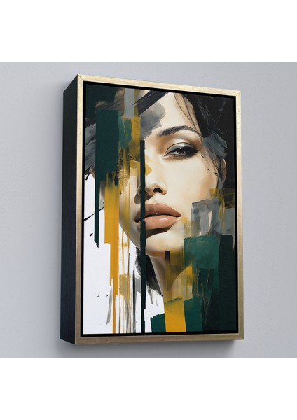 Çerçeveli Dekoratif Kanvas Tablo, Güzel Kadın TABLOSU-7572 modelleri