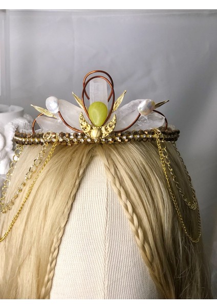 Ilyada Kristal Kuvars Taç fiyatları