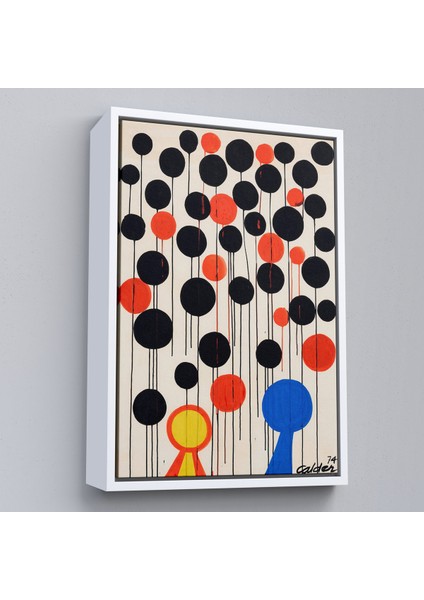 Çerçeveli Dekoratif Kanvas Tablo, Alexander Calder - Envol TABLO-7291