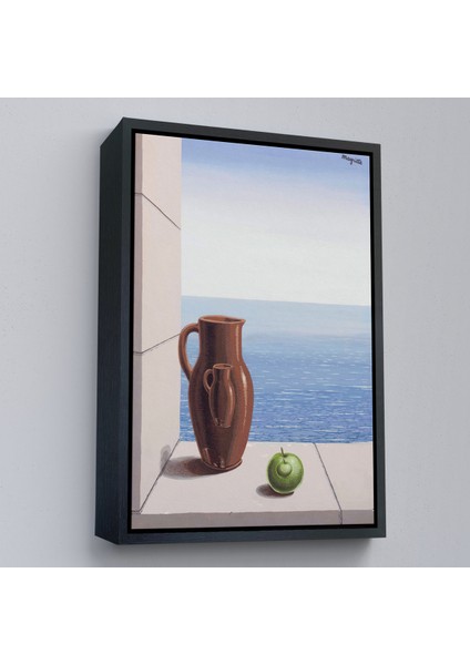 Çerçeveli Dekoratif Kanvas Tablo, Rene Magritte - Stimülasyon Hedefi TABLOSU-7412