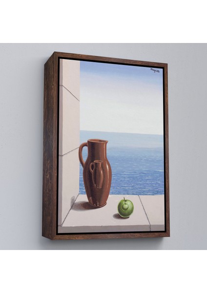 Çerçeveli Dekoratif Kanvas Tablo, Rene Magritte - Stimülasyon Hedefi TABLOSU-7412 fiyatları