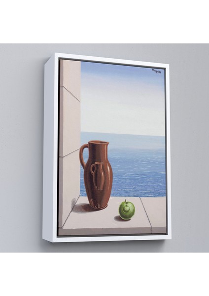 Çerçeveli Dekoratif Kanvas Tablo, Rene Magritte - Stimülasyon Hedefi TABLOSU-7412 fırsatları