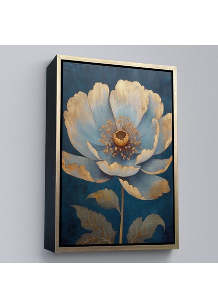 Çerçeveli Dekoratif Kanvas Tablo, Dekoratif Çiçek TABLOSU-7626