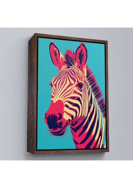 Çerçeveli Dekoratif Kanvas Tablo, Zebra TABLOSU-7642 fiyatları