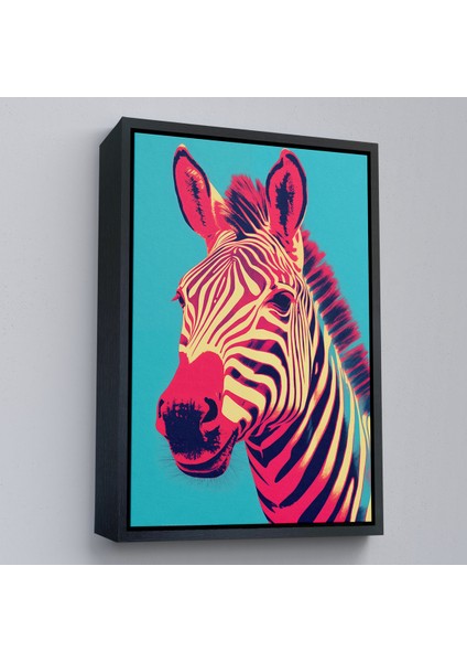 Çerçeveli Dekoratif Kanvas Tablo, Zebra TABLOSU-7642 modelleri