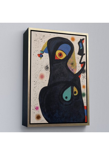 Çerçeveli Dekoratif Kanvas Tablo, Citon Joan Miro - Vladimir TABLO-7484 modelleri