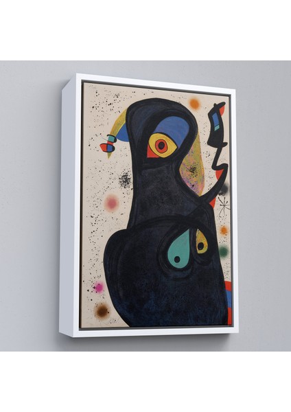 Çerçeveli Dekoratif Kanvas Tablo, Citon Joan Miro - Vladimir TABLO-7484 fırsatları