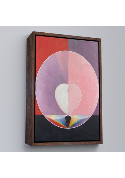Çerçeveli Dekoratif Kanvas Tablo, Hilma Af Klint - Güvercinler Tablosu - DOVES-7284 fiyatları