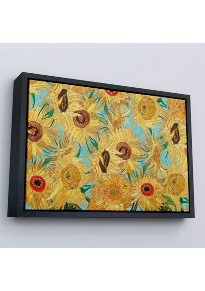 Çerçeveli Dekoratif Kanvas Tablo, Vincent Van Gogh - Ayçiçekleri TABLO-7174 modelleri