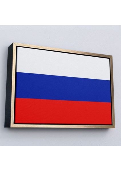 Çerçeveli Dekoratif Kanvas Tablo, Rusya BAYRAĞI-7202 modelleri
