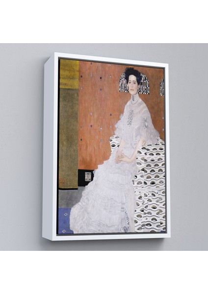 Çerçeveli Dekoratif Kanvas Tablo, Gustav Klimt Fritza Riedler'in Portresi TABLO-7340 fırsatları
