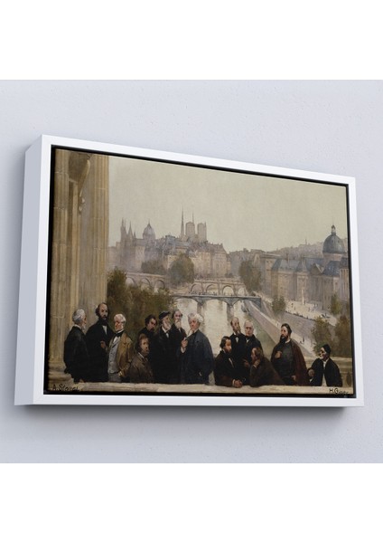 Çerçeveli Dekoratif Kanvas Tablo, Henri Gervex - Yüzyılın Panoraması Rousseau TABLO-7095