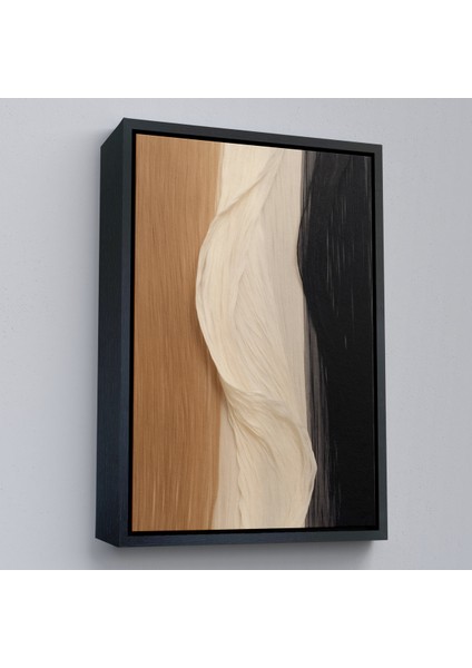 Çerçeveli Dekoratif Kanvas Tablo, Kumaş Desenli Dekoratif TABLO-7596 fırsatları