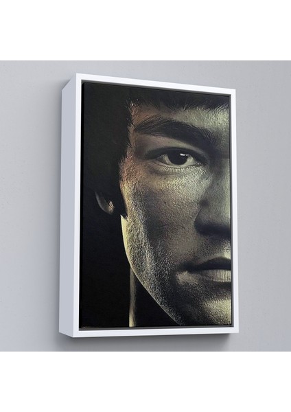 Çerçeveli Dekoratif Kanvas Tablo, Bruce Lee TABLOSU-7823 fırsatları