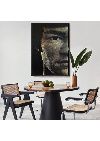 Çerçeveli Dekoratif Kanvas Tablo, Bruce Lee TABLOSU-7823
