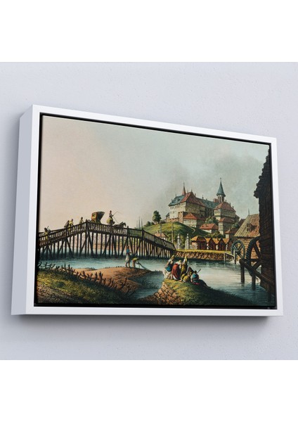 Çerçeveli Dekoratif Kanvas Tablo, Luigi Mayer'in Osmanlı Hakimiyeti Isimli TABLOSU-7025 fırsatları