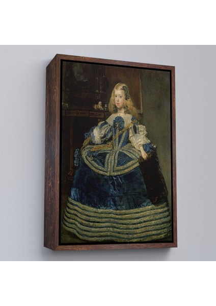 Çerçeveli Dekoratif Kanvas Tablo, Diego Velázquez - Infanta Margarita'nın Portre TABLO-7333 fiyatları