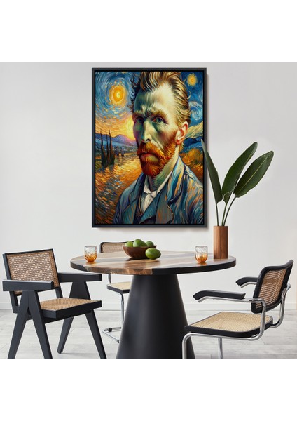 Çerçeveli Dekoratif Kanvas Tablo, Vincent Van Gogh TABLOSU-7680
