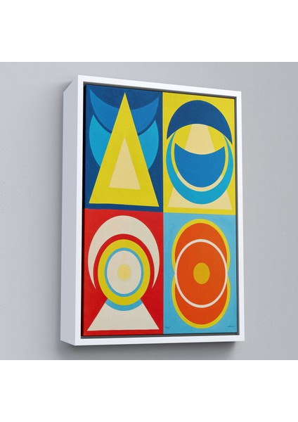 Çerçeveli Dekoratif Kanvas Tablo, Auguste Herbin - Lune I TABLO-7358 fırsatları