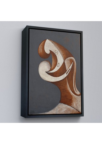 Çerçeveli Dekoratif Kanvas Tablo, Pablo Picasso - Soyut Baş TABLOSU-7382 modelleri