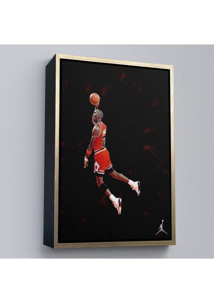 Çerçeveli Dekoratif Kanvas Tablo, Michael Jordan TABLO-7751 modelleri