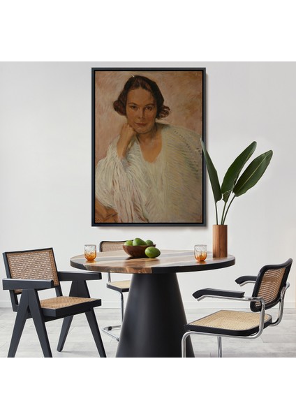 Çerçeveli Dekoratif Kanvas Tablo, Elle Lanzer - Otto Friedrich TABLO-7290