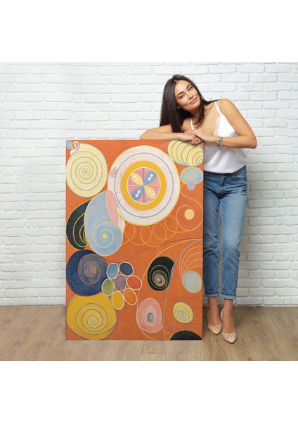 Çerçeveli Dekoratif Kanvas Tablo, Hilma Af Klint - Gençlik TABLOSU-7314 fiyatları