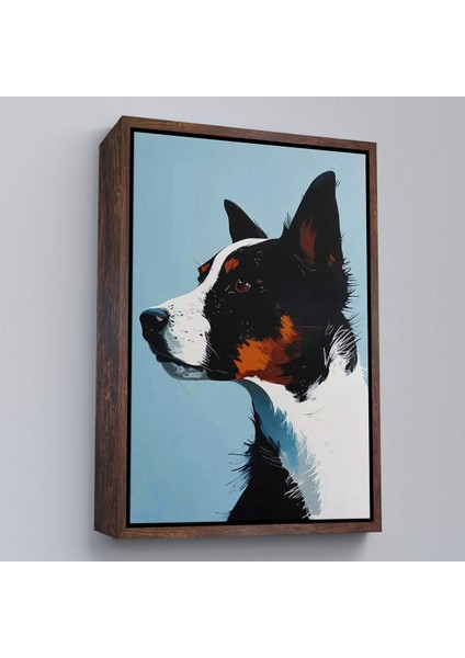 Çerçeveli Dekoratif Kanvas Tablo, Sevimli Köpek TABLOSU-7635 fiyatları