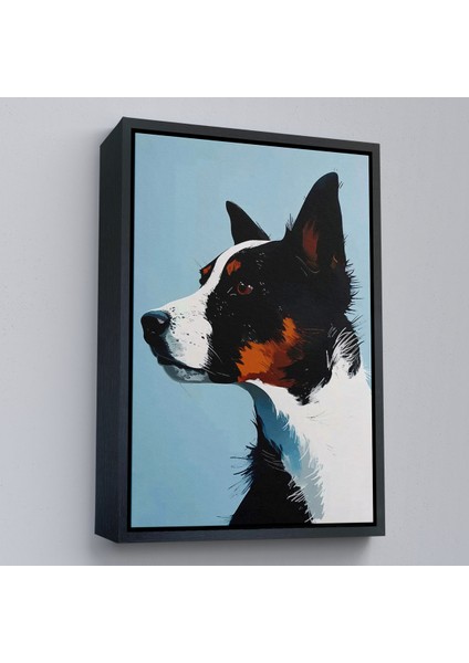 Çerçeveli Dekoratif Kanvas Tablo, Sevimli Köpek TABLOSU-7635 modelleri