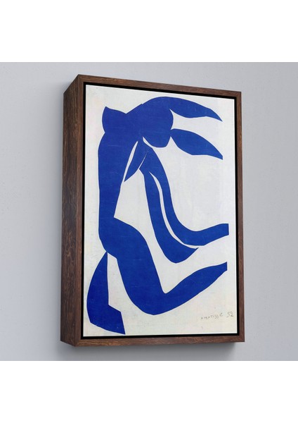 Çerçeveli Dekoratif Kanvas Tablo, Henri Matisse - Akan Saçlar Tablosu - The Flowing HAIR-7437